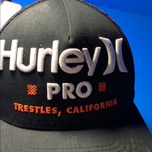 Hurley Pro Hate Black White and Orange